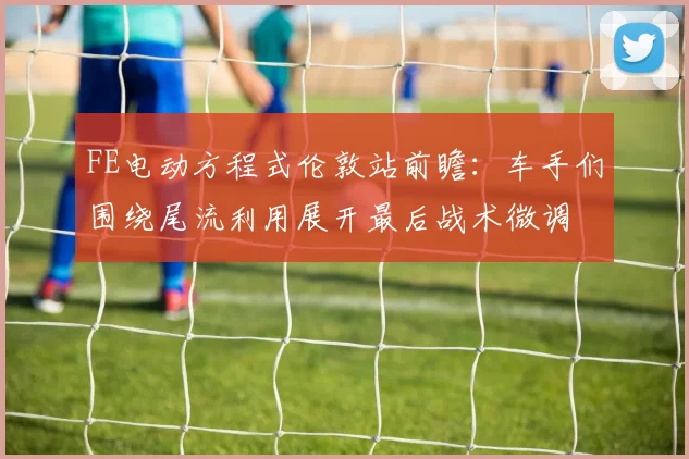 FE电动方程式伦敦站前瞻：车手们围绕尾流利用展开最后战术微调